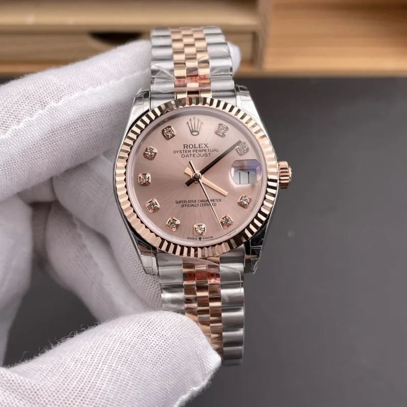 Rolex Datejust Rose Gold Ladies 31mm