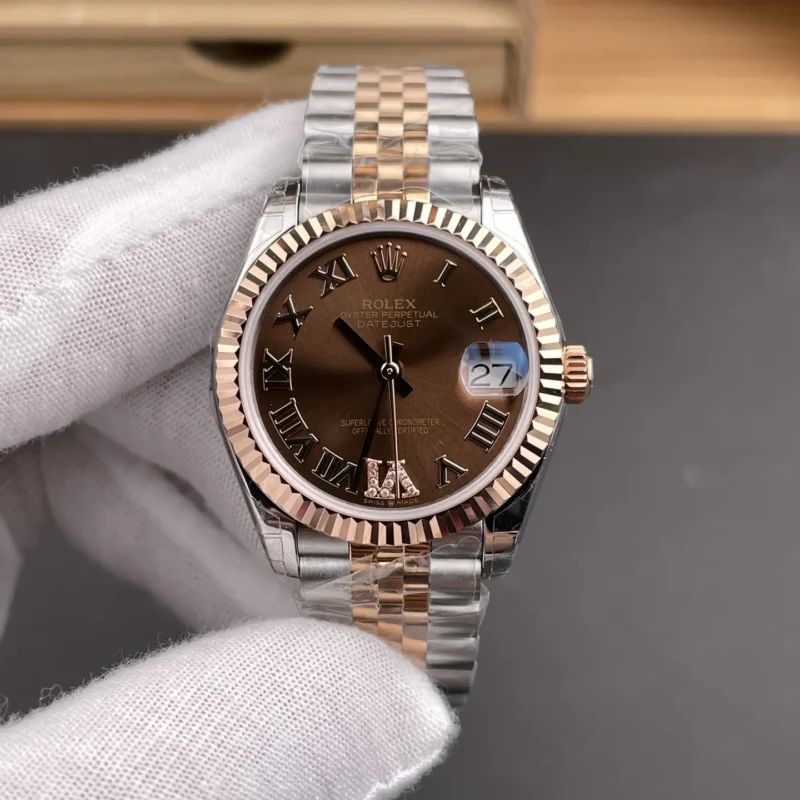 Rolex Datejust Rose Gold Ladies 31mm