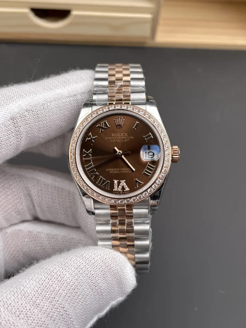 Rolex Datejust Rose Gold Ladies 31mm