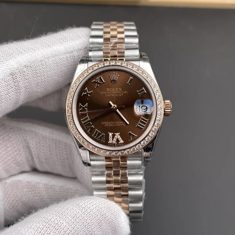 Rolex Datejust Rose Gold Ladies 31mm