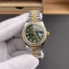 img01_1202_GS_劳力士_日志型_间金钻刻钻圈绿盘女表_28mm_2671机芯.webp Rolex Datejust Two-Tone Ladies 28mm