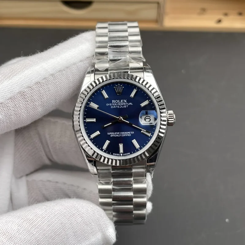 Rolex Datejust Blue Dial Ladies 31mm
