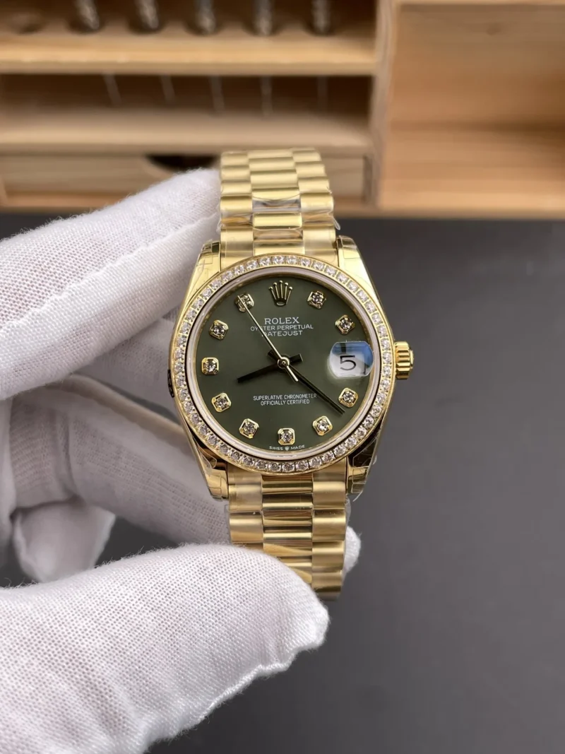 Rolex Datejust Diamond Bezel Ladies 31mm
