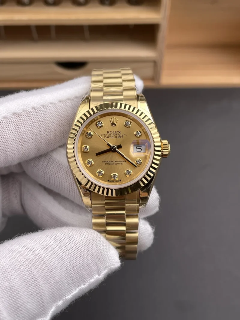 Rolex Datejust Diamond Markers Ladies 28mm
