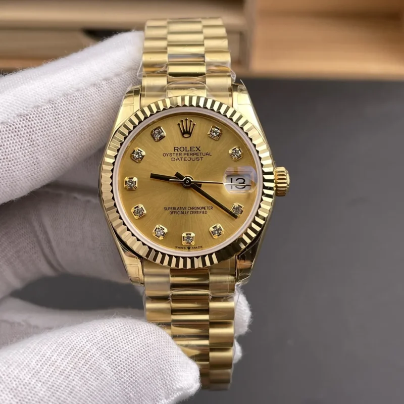 img01_1220_GS_劳力士_日志型_全金钻刻女表_31mm_2236机芯.webp Rolex Datejust Diamond Markers Ladies 31mm