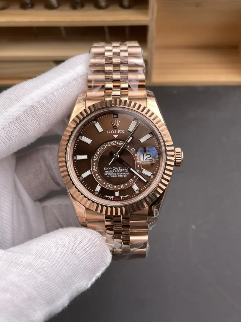 Rolex Sky-Dweller Rose Gold 42mm