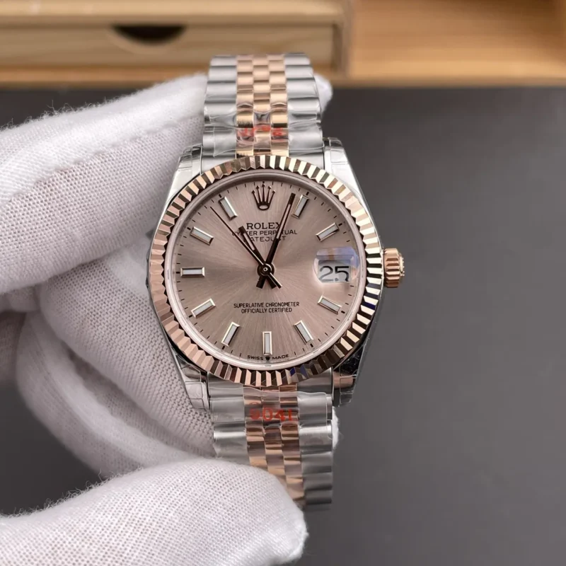 Rolex Datejust Rose Gold Ladies 31mm