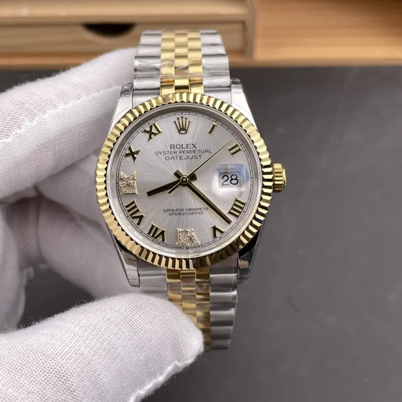 img01_1240_GS_劳力士_日志型_间金银罗马盘_36mm_3235机芯.webp Rolex Datejust Two-Tone 36mm