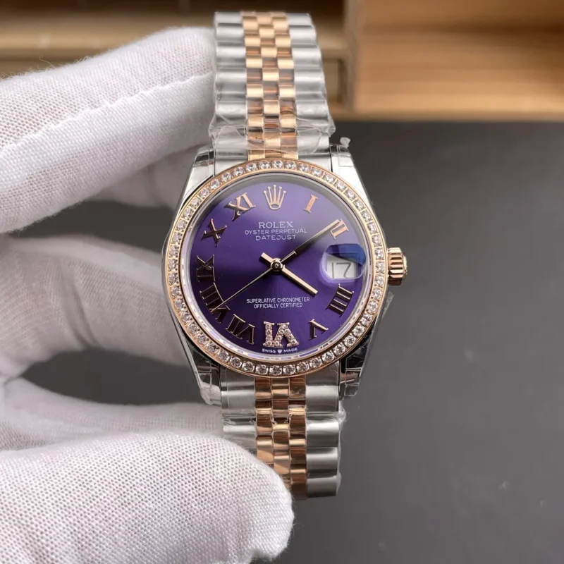 Rolex Datejust Rose Gold Ladies 31mm