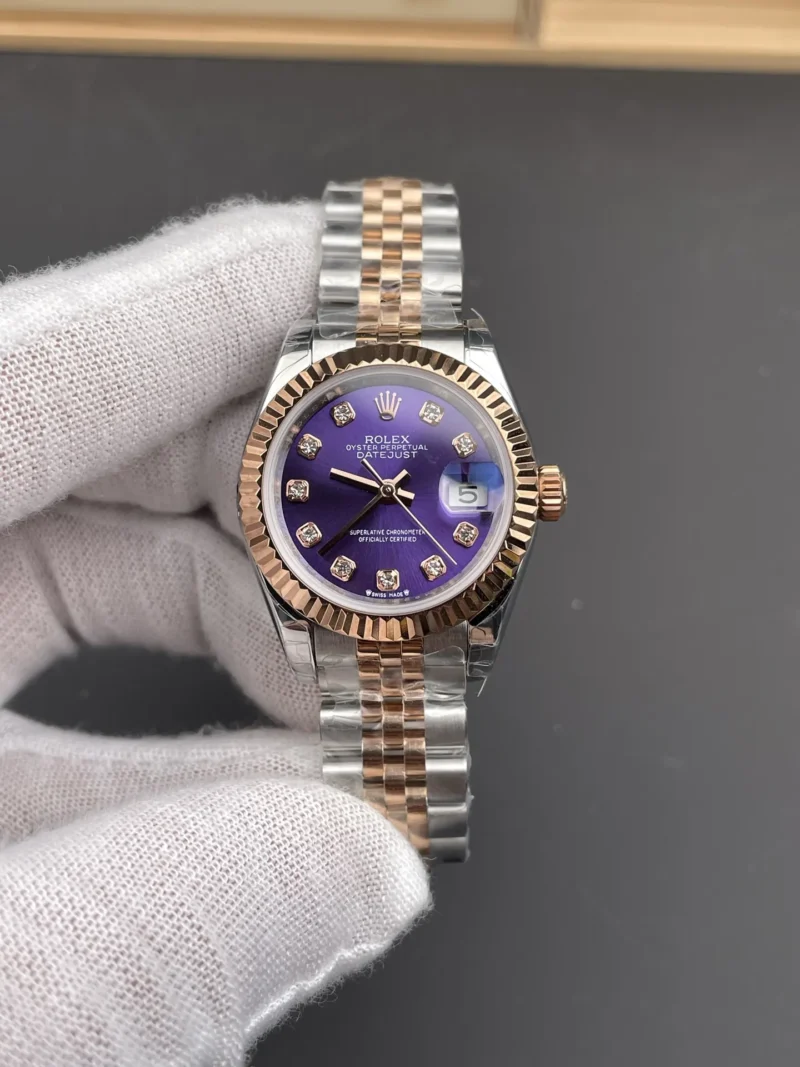 Rolex Datejust Rose Gold Ladies 28mm