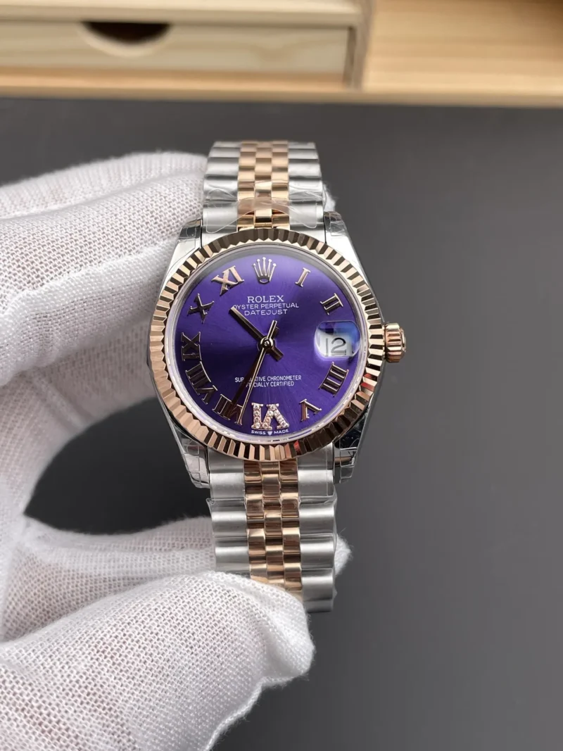 Rolex Datejust Rose Gold Ladies 31mm