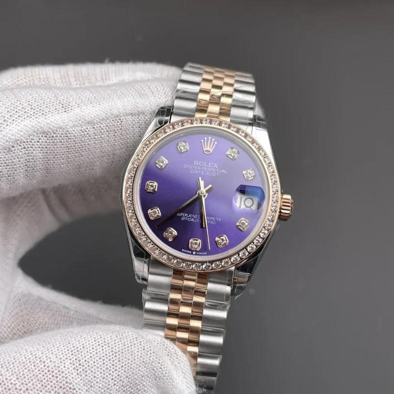 Rolex Datejust Rose Gold Ladies 31mm