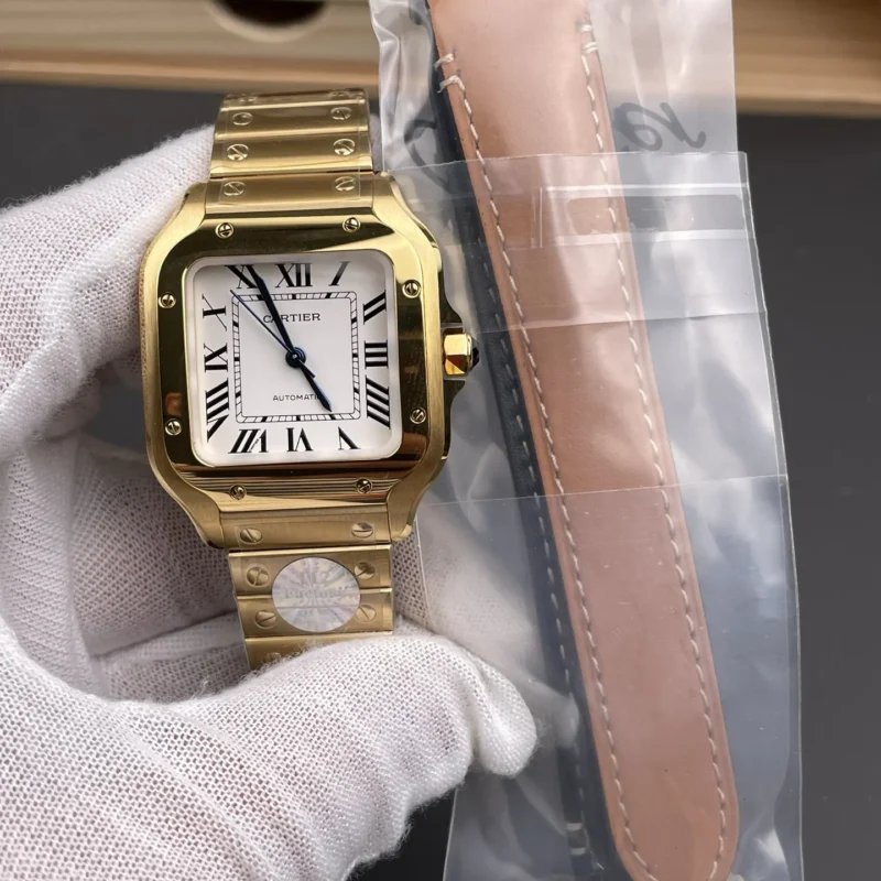 img01_1301_J12_卡地亚_山度士系列_全金款中号双表带女表_35.1mm_9015机芯.webp Cartier Santos Ladies 35.1mm