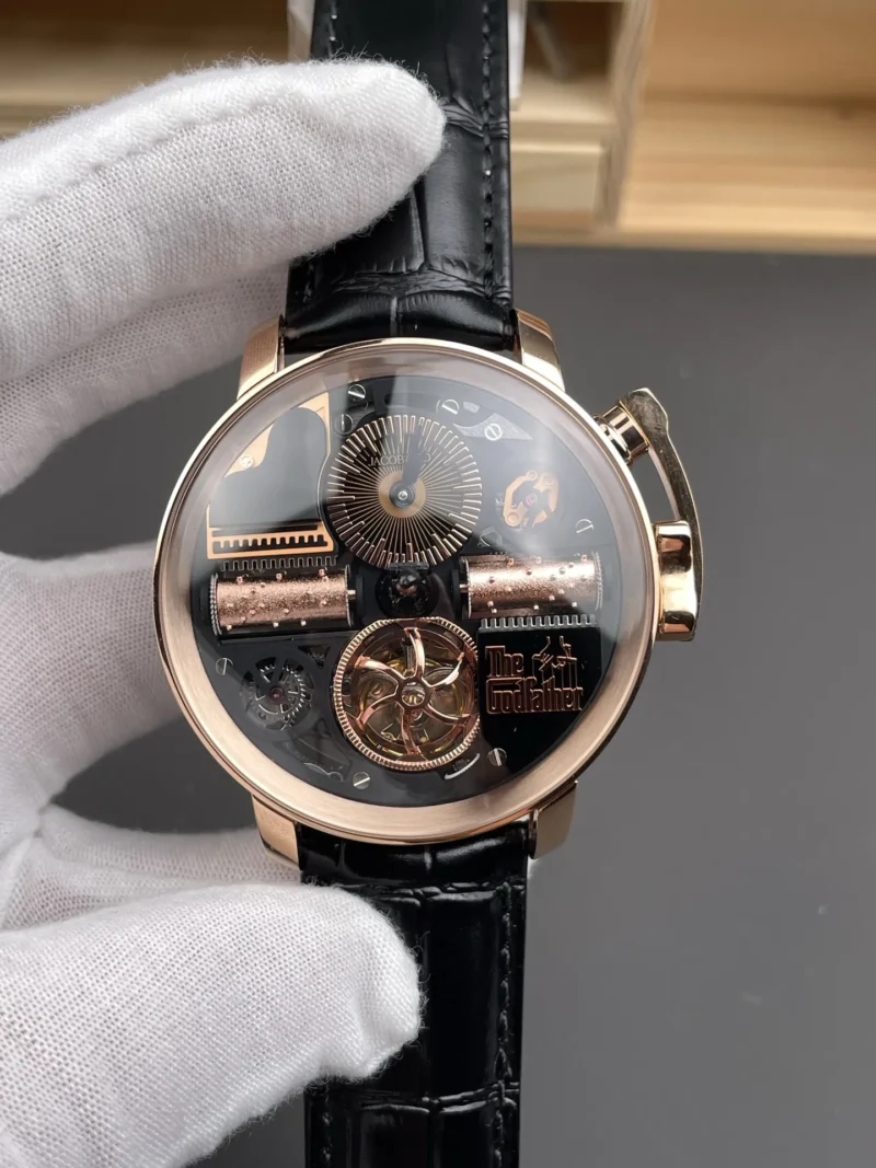 Jacob & Co 904 L stainless steel Black 45mm