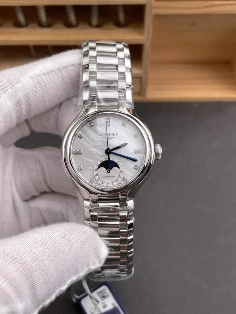 Longines Prima Luna Mother-of-Pearl 34mm
