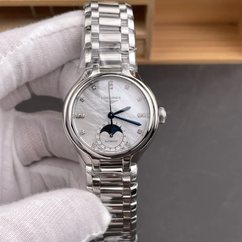 Longines Prima Luna Mother-of-Pearl 34mm