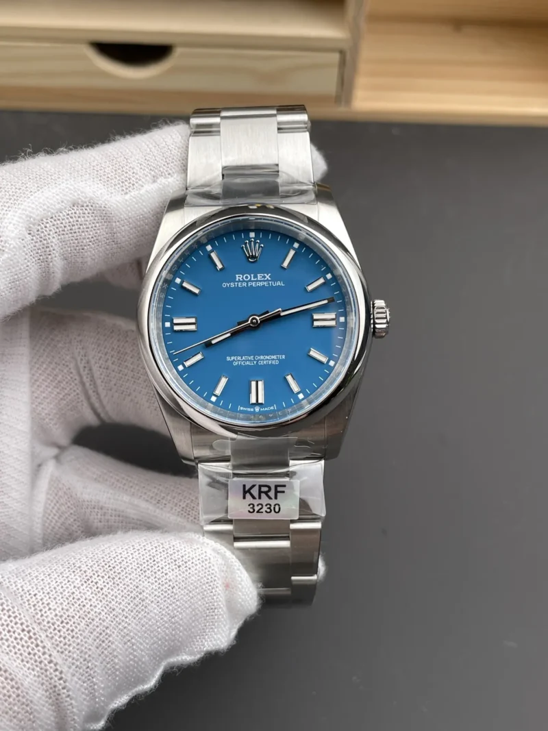 Rolex Oyster Perpetual Blue Dial 36mm