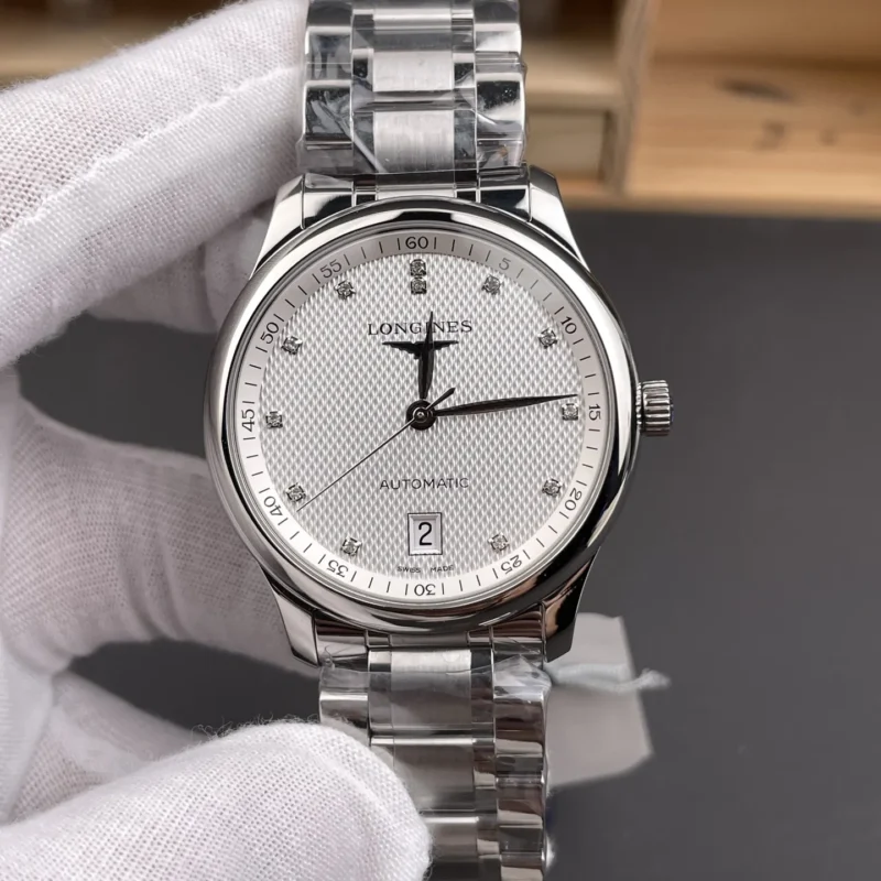 img01_1332_KY_浪琴_名匠系列_钻刻白盘_38.5mm_2892机芯.webp Longines Master Collection Diamond Markers 38.5mm