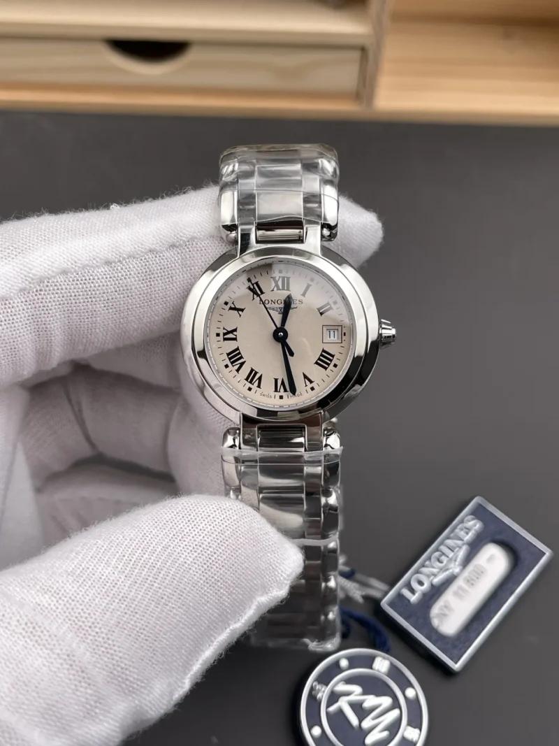 Longines Prima Luna White Dial 26.5mm