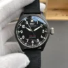 IWC Pilot IW329801titanium Black dial 43.8mm