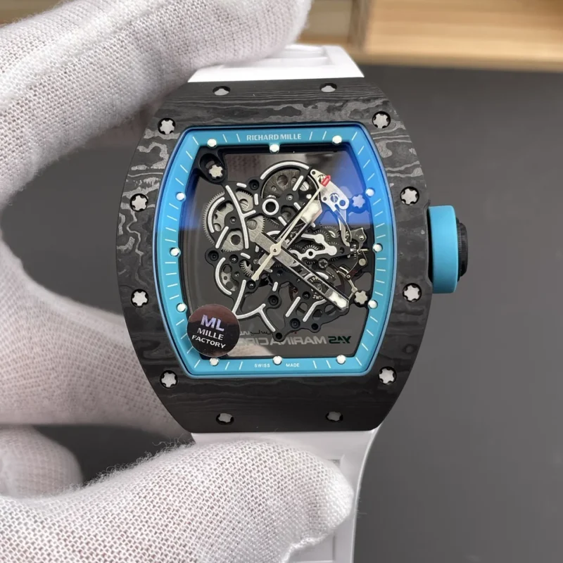 Richard Mille RM Blue Dial 49.9x42.07mm