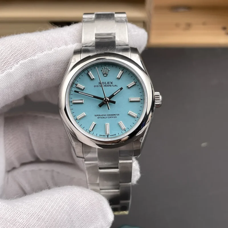 img01_1407_N厂_劳力士_日志型_蒂芙尼蓝盘女表_31mm_2236机芯.webp Rolex Datejust Tiffany Blue Ladies 31mm