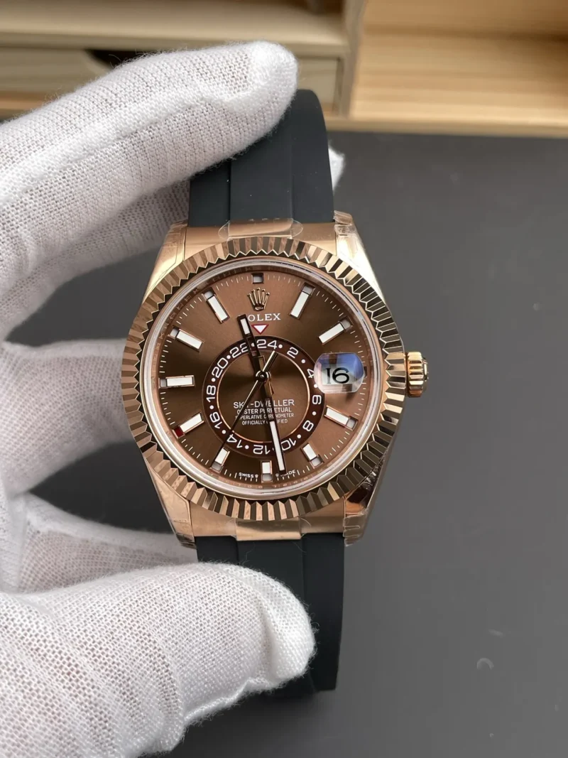 Rolex Sky-Dweller Brown 42mm