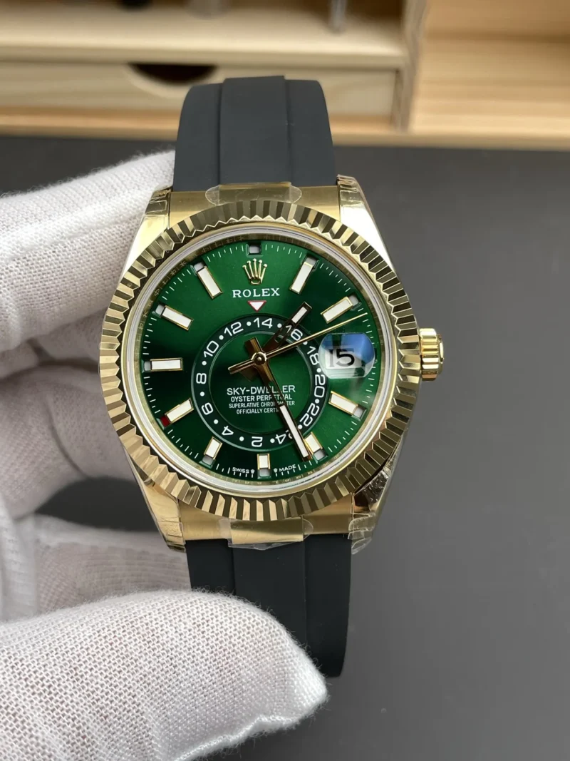 Rolex Sky-Dweller Green Dial 42mm
