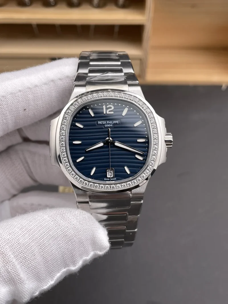 Patek Philippe Nautilus Diamond Bezel 35.2mm