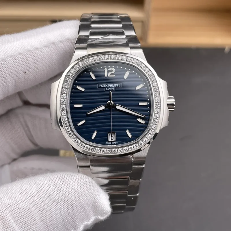 Patek Philippe Nautilus Diamond Bezel 35.2mm