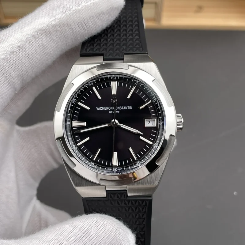 img01_1515_PPF_江诗丹顿_纵横四海系列_4500V黑盘胶带运动款_41mm_5100机芯.webp Vacheron Constantin Overseas Black Dial 41mm