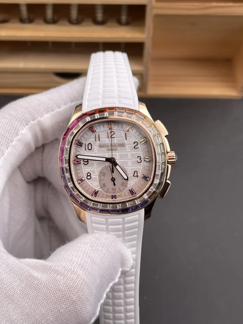 Patek Philippe Aquanaut Rainbow 39.9mm
