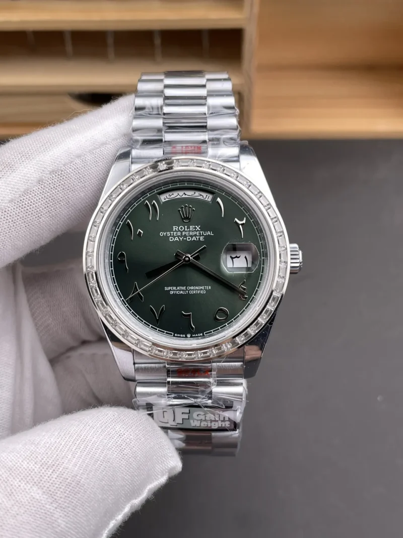 Rolex Day-Date Baguette Diamond 40mm