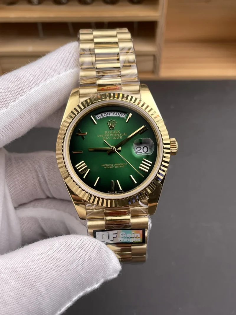Rolex Day-Date Smoked Green 40mm