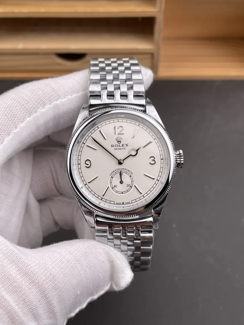 Rolex Oyster Perpetual White Dial 39mm