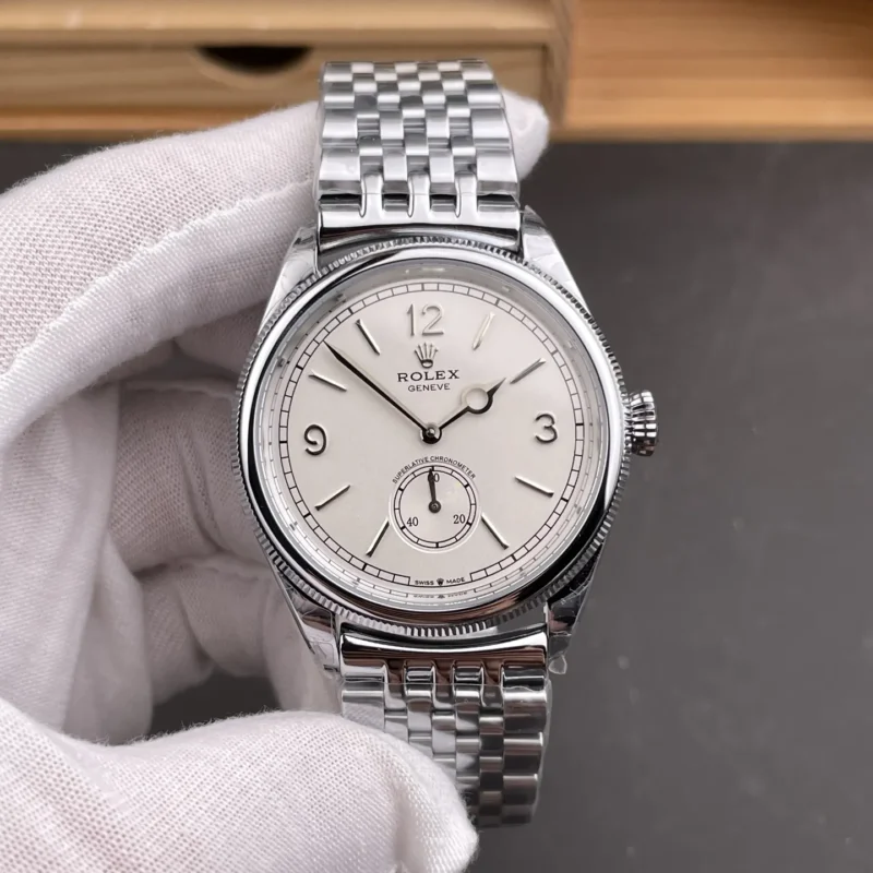 Rolex Oyster Perpetual White Dial 39mm