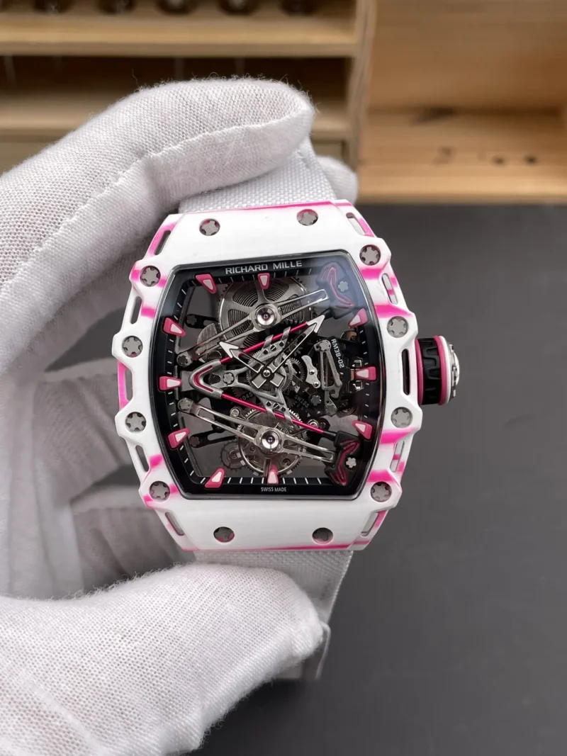 Richard Mille RM38-02 Carbon Fiber 43.7x50mm
