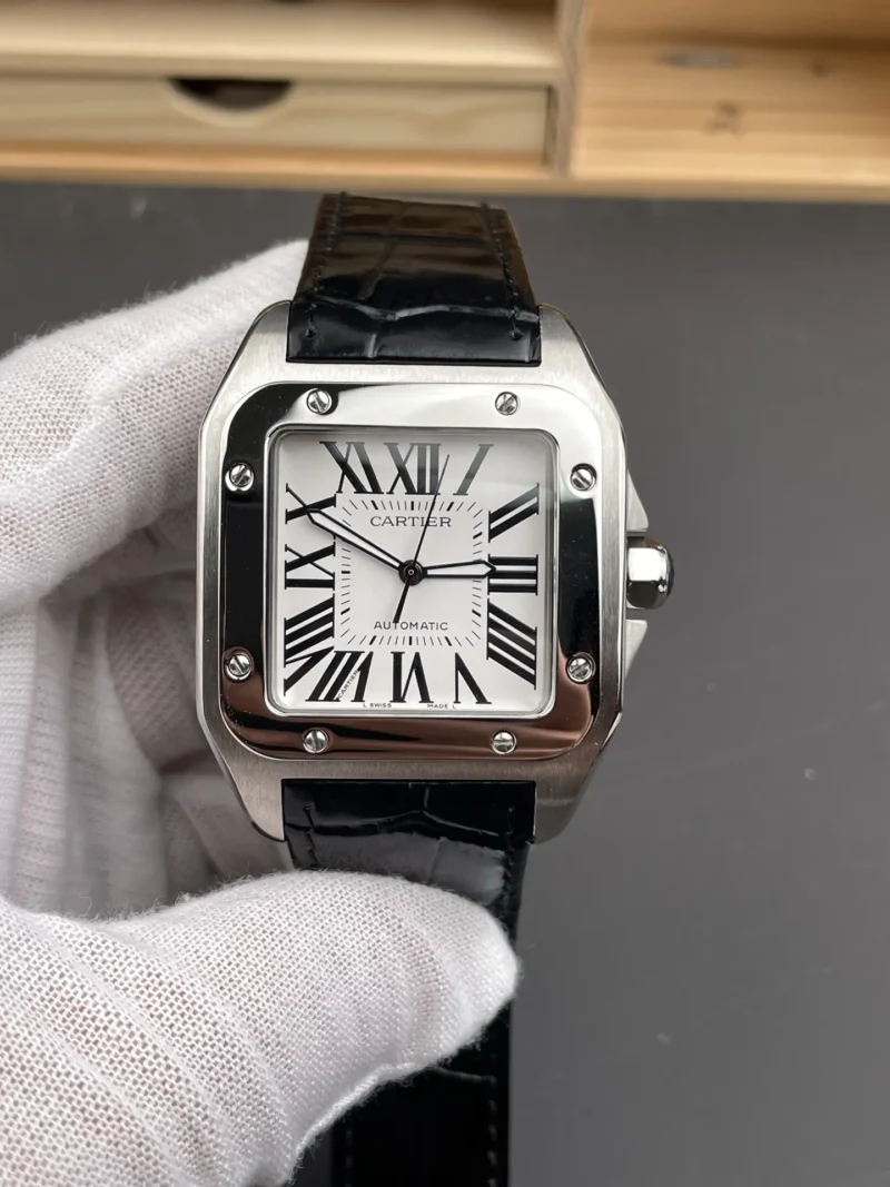 Cartier Santos White 44.2x35.6mm