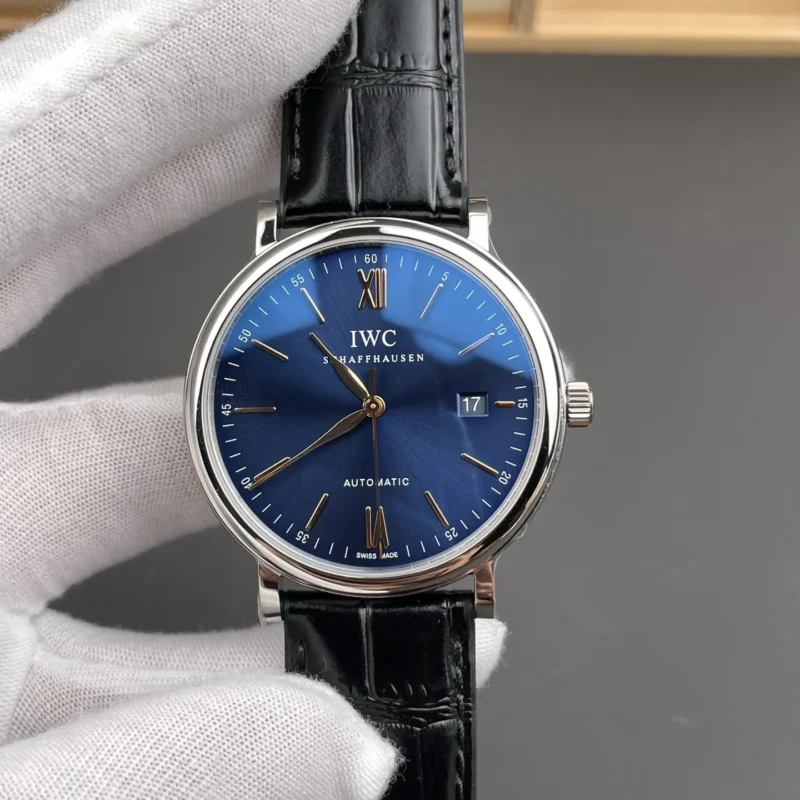 img01_1773_V7_万国_波涛菲诺_蓝盘玫丁_40mm_2892机芯.webp IWC Portofino Blue Dial 40mm