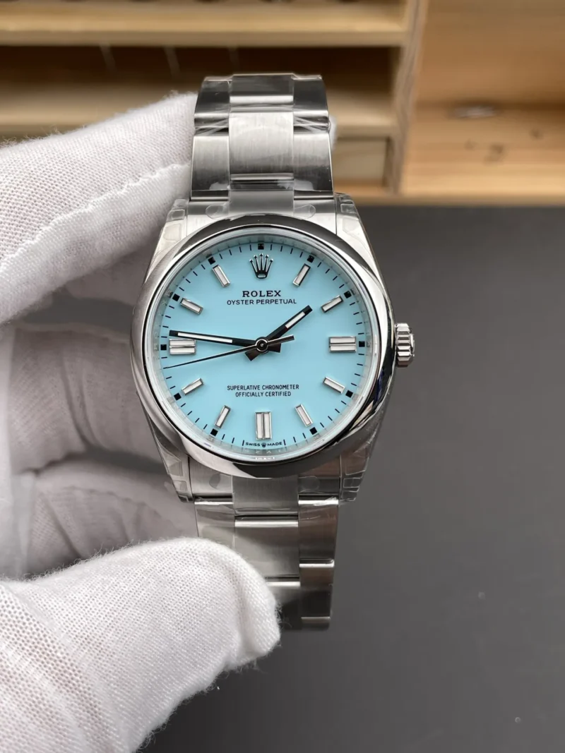 Rolex Oyster Perpetual Tiffany Blue 36mm