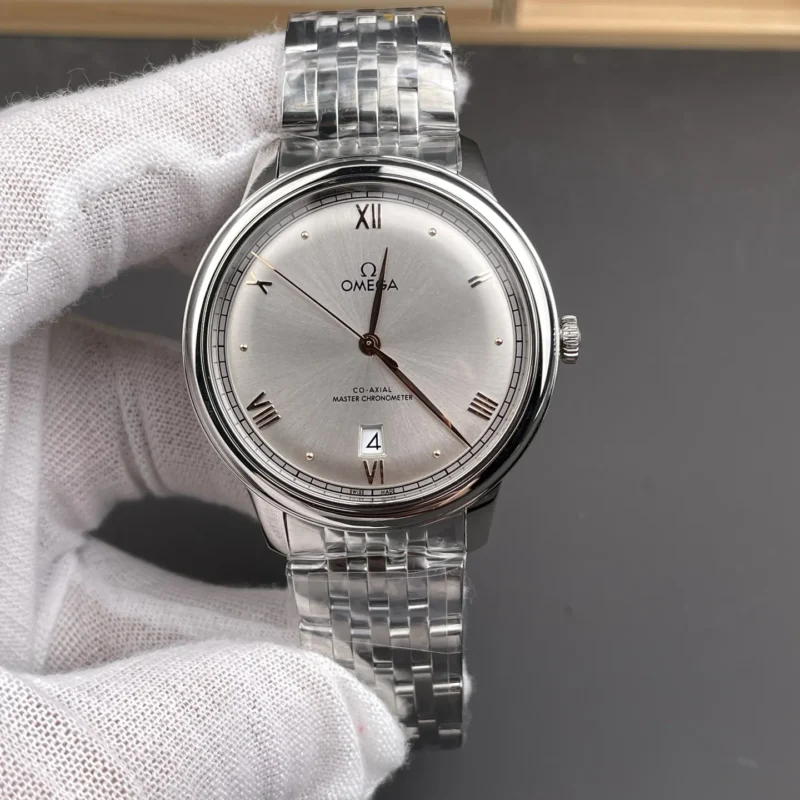 img01_1853_VS_欧米茄_蝶飞系列_男款_金针银盘_39.5mm_2824机芯.webp Omega De Ville Silver Dial 39.5mm