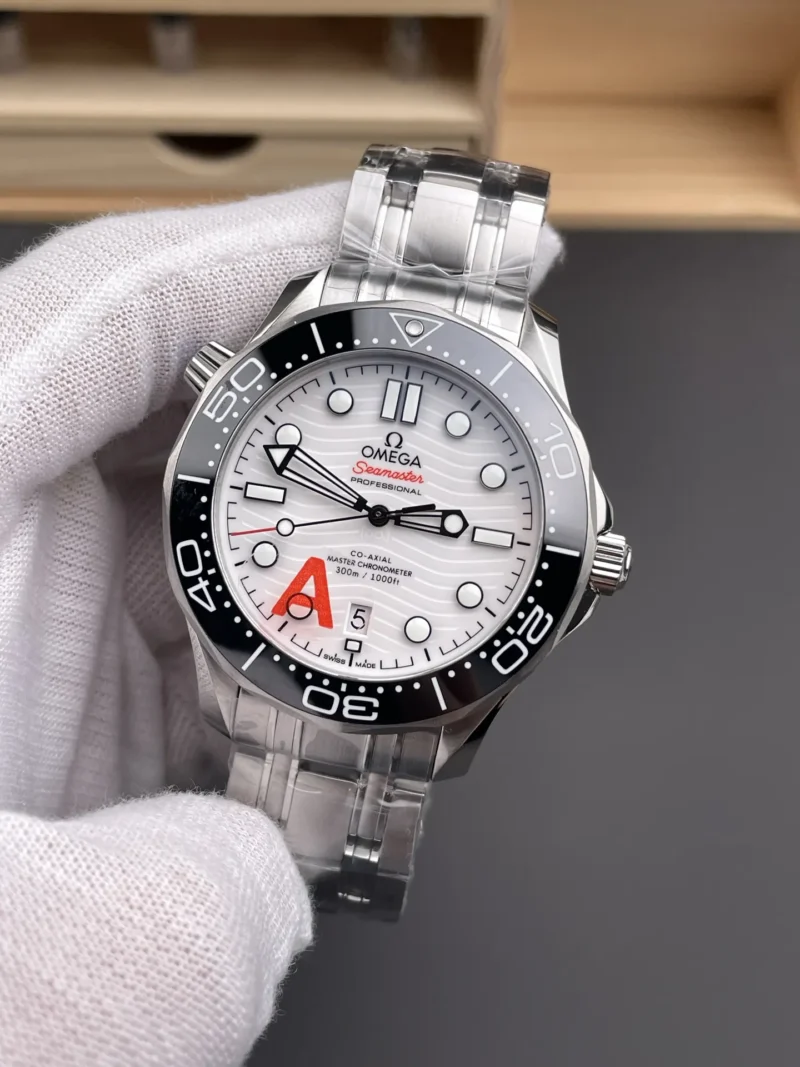 Omega Seamaster 300 White Dial 42mm