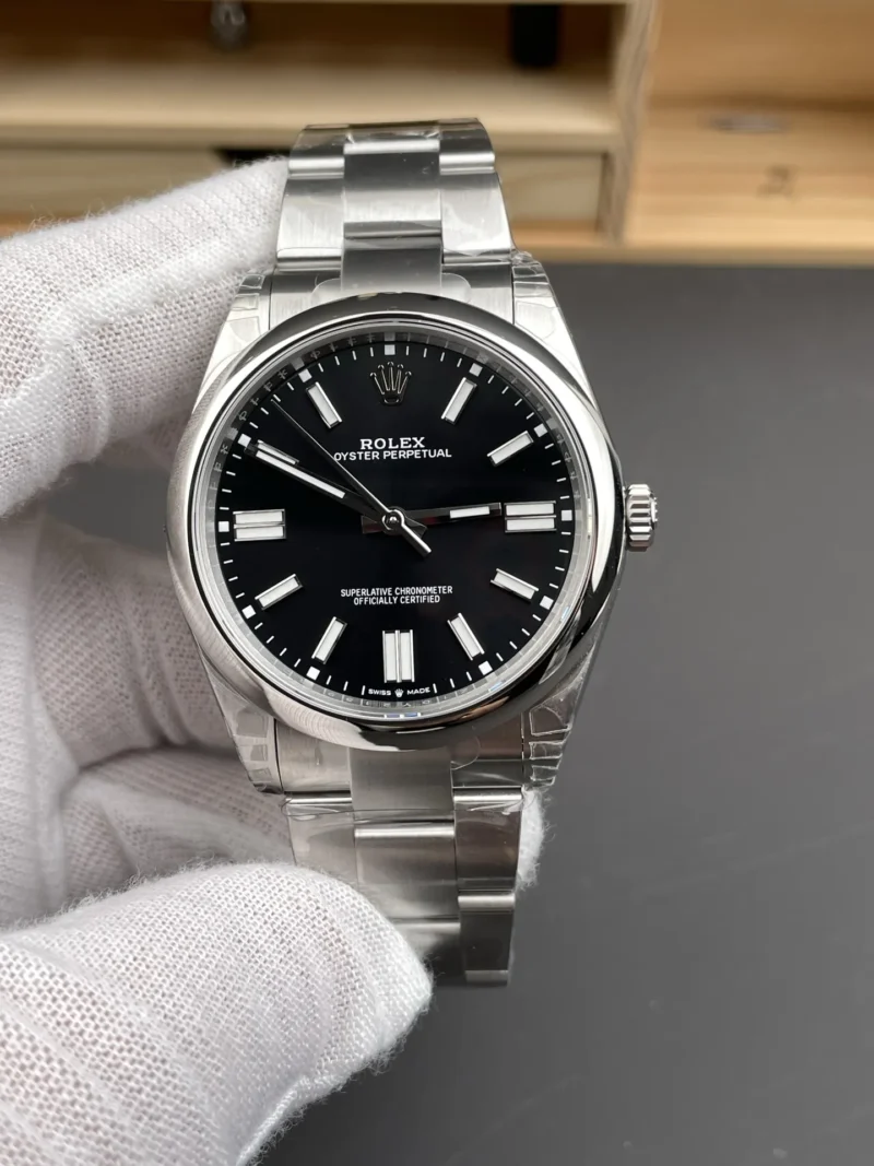 Rolex Oyster Perpetual Black 41mm