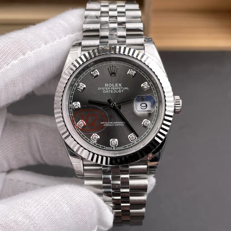 img01_1950_VS_劳力士_日志型_灰钻日志_灰日志V2版_41mm_3235机芯.webp Rolex Datejust Grey 41mm