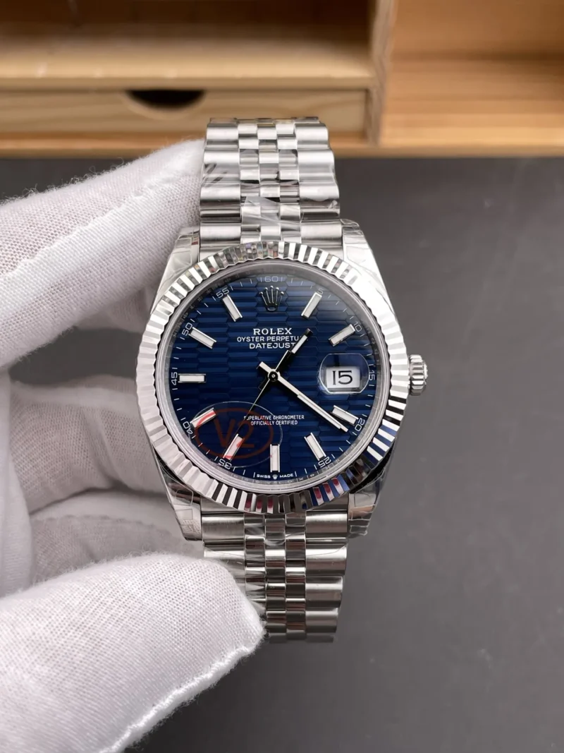 Rolex Datejust Blue Grid 41mm