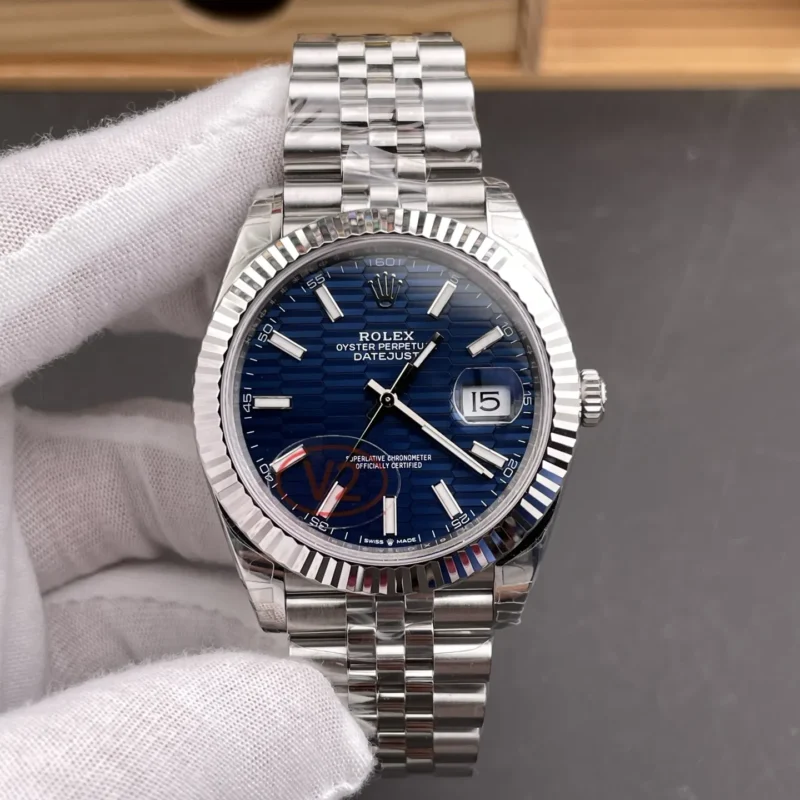 Rolex Datejust Blue Grid 41mm