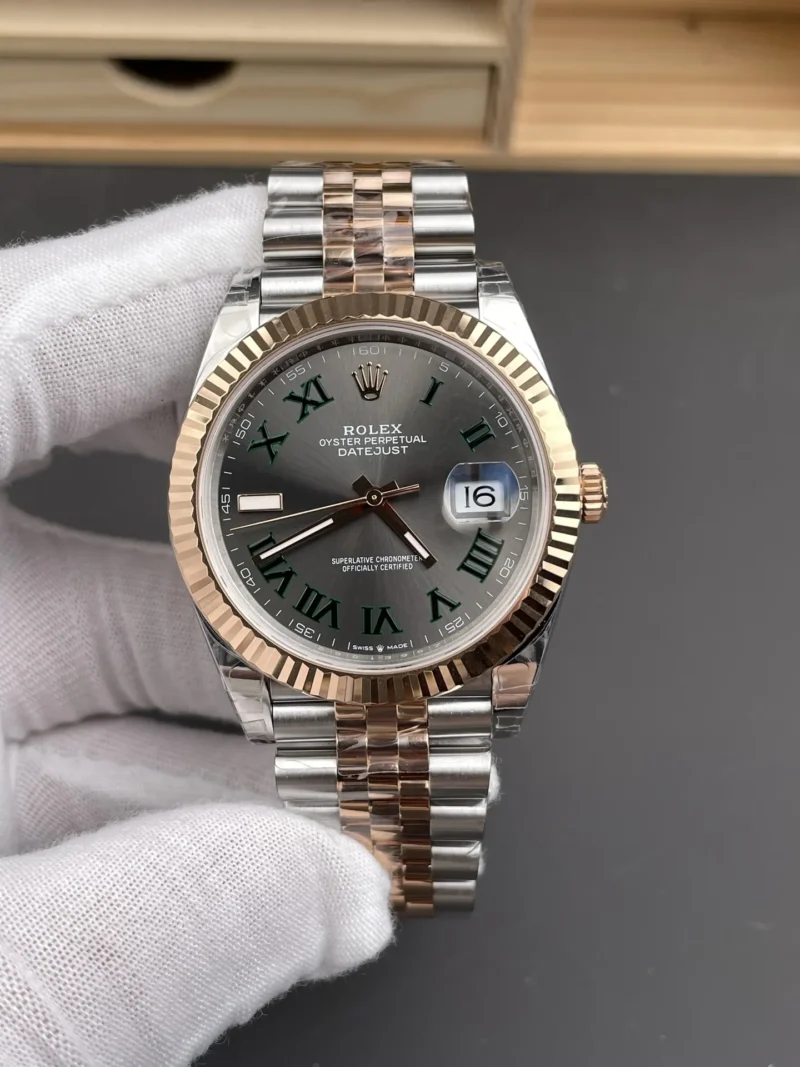 Rolex Datejust Two-Tone Rose Gold 41mm