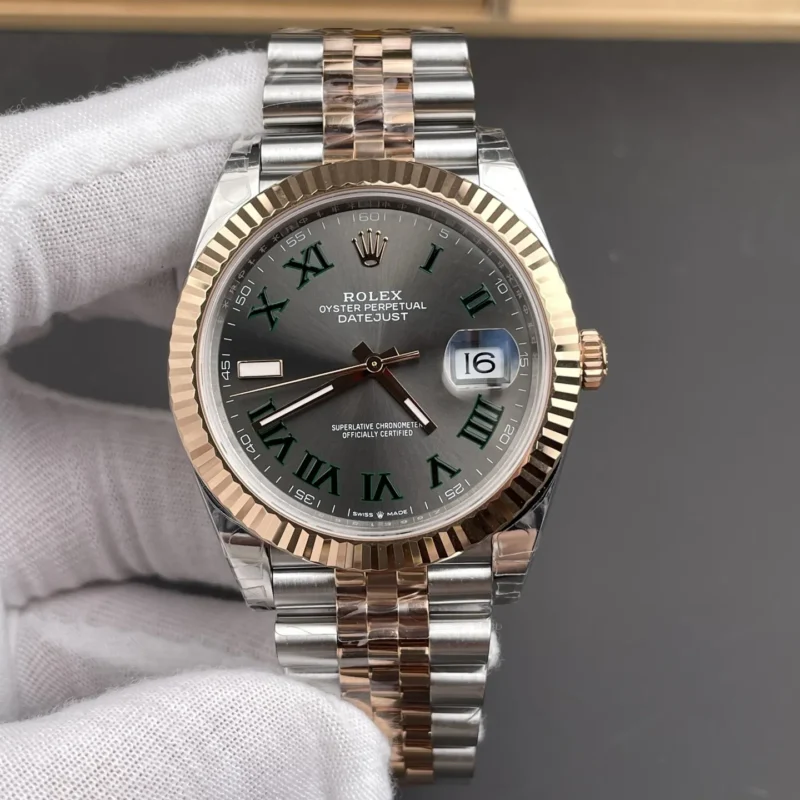 Rolex Datejust Two-Tone Rose Gold 41mm