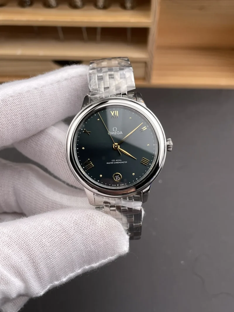 Omega De Ville Green Dial 34mm