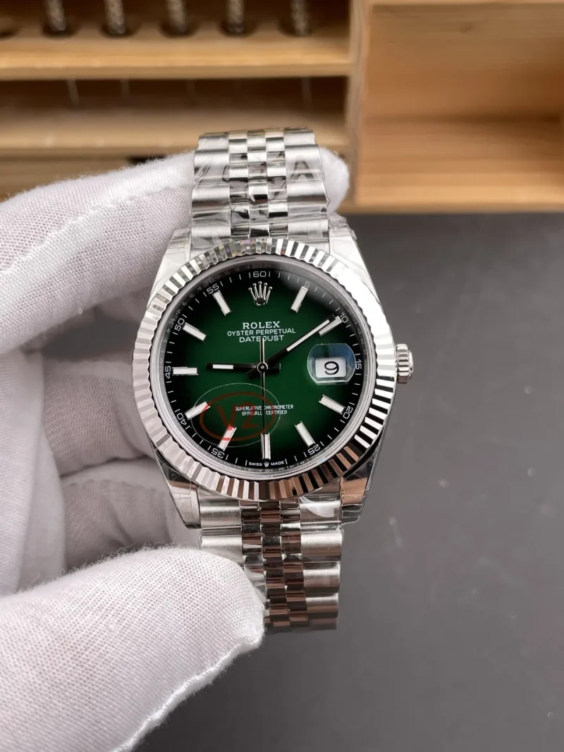 Rolex Datejust Smoked Green 41mm